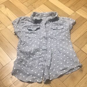 Grey Button Up Shirt